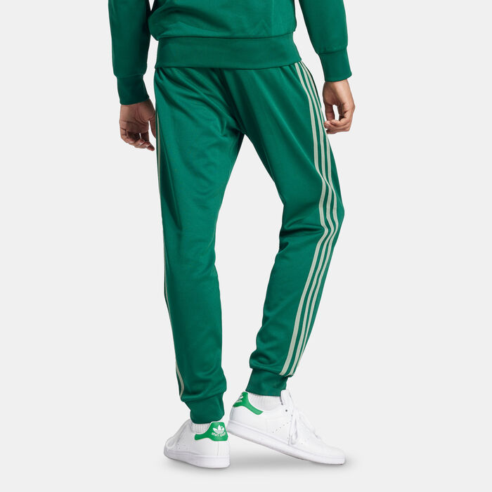 adidas Originals Men's Adicolor Classics SST Track Pants Green adidas Originals Men's Adicolor Classics SST Track Pants Green image number 1