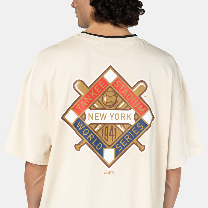 New Era Men's MLB New York Yankees T-Shirt Beige New Era Men's MLB New York Yankees T-Shirt Beige image number 4
