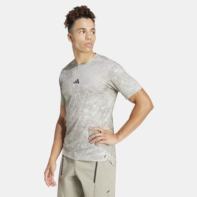 adidas Men's Power Training T-Shirt Brown