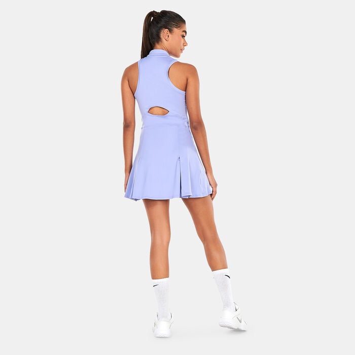 Nike Women's Court Victory Dress Blue image number 1
