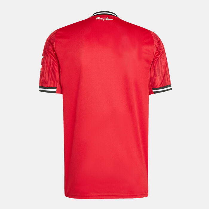 adidas Men's Manchester United 25/26 Home Replica Football Jersey Red adidas Men's Manchester United 25/26 Home Replica Football Jersey Red image number 1