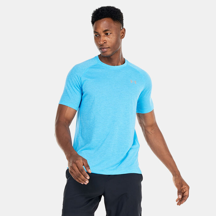 Under Armour Men's Streaker Run T-Shirt Blue Under Armour Men's Streaker Run T-Shirt Blue image number 0