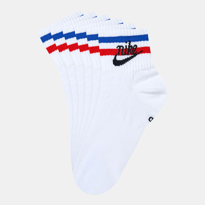 Nike Everyday Essential Ankle Socks (3 Pack) White Nike Everyday Essential Ankle Socks (3 Pack) White image number 0