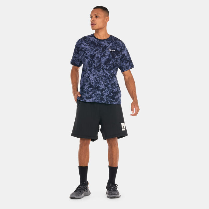 adidas Men's X Parley T-Shirt Blue adidas Men's X Parley T-Shirt Blue image number 2