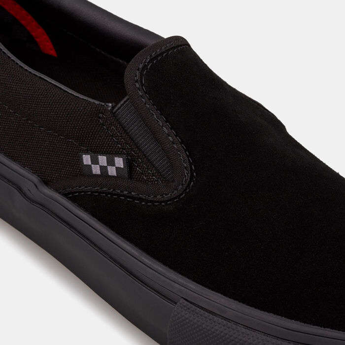 Vans Skate Slip-On Unisex Shoe Black Vans Skate Slip-On Unisex Shoe Black image number 4