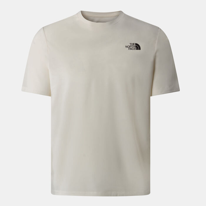 The North Face Men's Topographic Foundation T-Shirt White The North Face Men's Topographic Foundation T-Shirt White image number 0