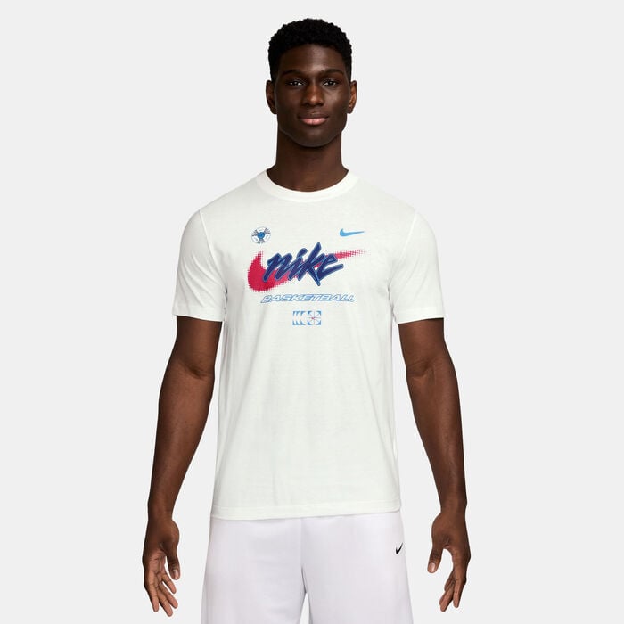 Nike Men's Basketball T-Shirt White Nike Men's Basketball T-Shirt White image number 0