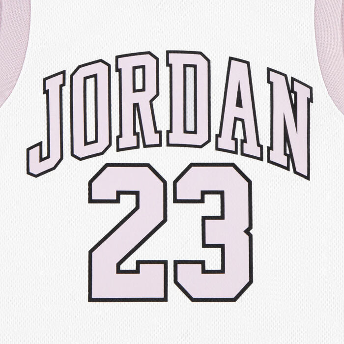 Jordan Kids' 23 Jersey Set Pink image number 2