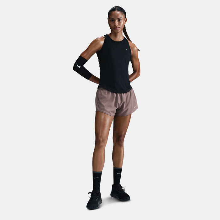 Nike Women's Tempo Dri-FIT Running Tank Top Black Nike Women's Tempo Dri-FIT Running Tank Top Black image number 2