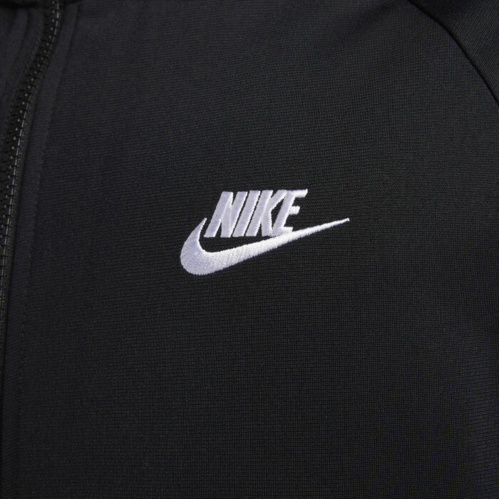 Nike Men's Club Poly-Knit Tracksuit Black image number 4