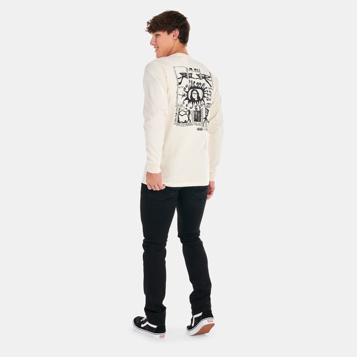 Vans Men's x Former Long Sleeve T-Shirt Beige Vans Men's x Former Long Sleeve T-Shirt Beige image number 2