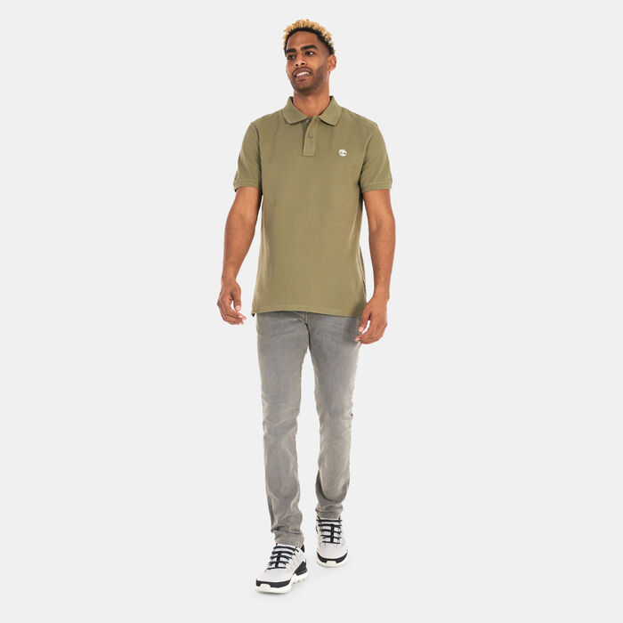 Timberland Men's Millers River Polo Shirt Green image number 2
