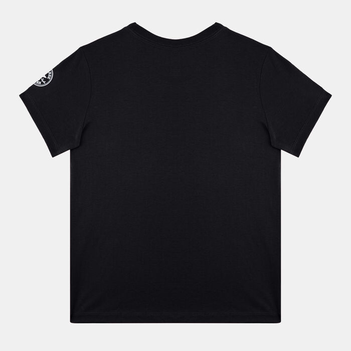 Converse Kids' Lightning Bolt T-Shirt Black Converse Kids' Lightning Bolt T-Shirt Black image number 1