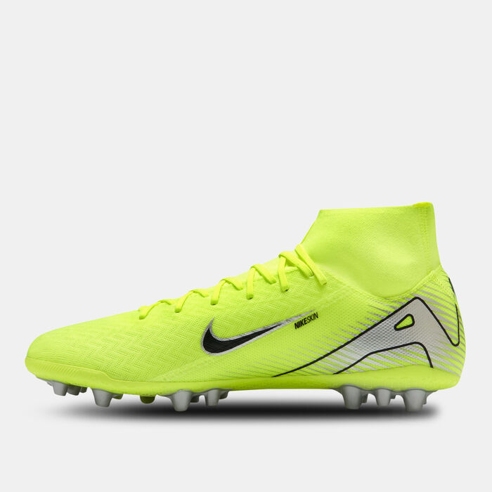 Nike Men's Mercurial Superfly 10 Academy AG Football Shoes yellow Nike Men's Mercurial Superfly 10 Academy AG Football Shoes yellow image number 2