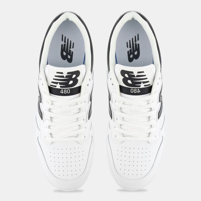 New Balance Men's BB480 Shoes White New Balance Men's BB480 Shoes White image number 4