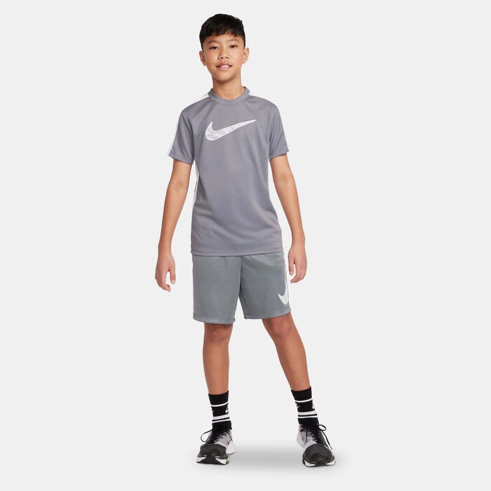 Nike Kids' Trophy23 Dri-FIT Training Top Grey Nike Kids' Trophy23 Dri-FIT Training Top Grey image number 2