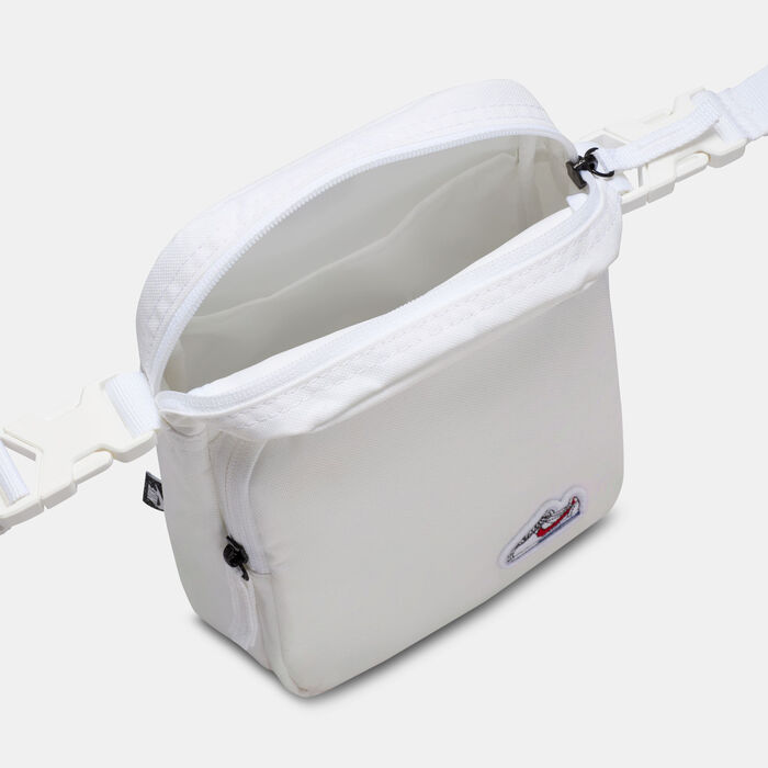 Nike Men's Cortez Heritage Crossbody Bag White Nike Men's Cortez Heritage Crossbody Bag White image number 3