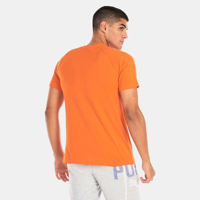 PUMA Men's DYNA-MIX Graphic T-Shirt Orange
