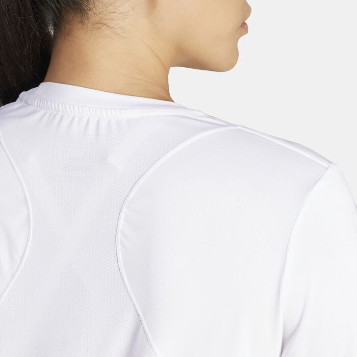 adidas Women's Designed for Training T-Shirt White adidas Women's Designed for Training T-Shirt White image number 4