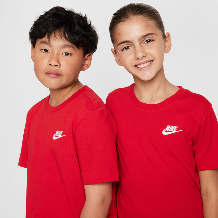 Nike Kids' Sportswear T-Shirt Red Nike Kids' Sportswear T-Shirt Red image number 3