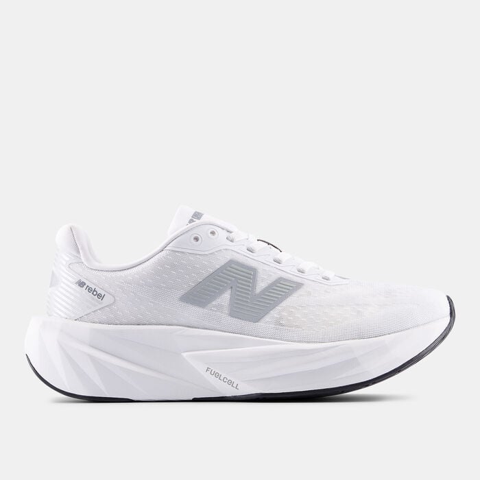 New Balance Women's FuelCell Rebel v5 Running Shoes White New Balance Women's FuelCell Rebel v5 Running Shoes White image number 0