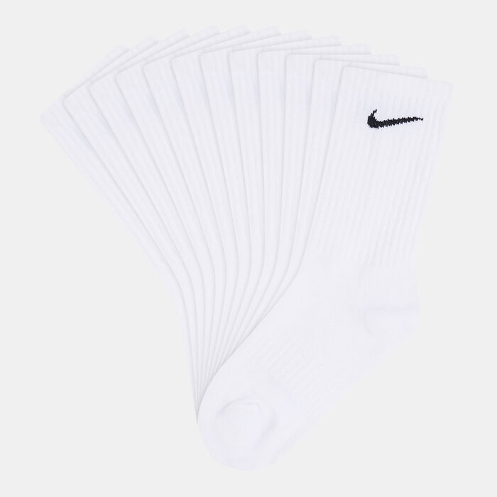 Nike Men's Everyday Cushioned Training Crew Socks (6 Pack) White image number 0