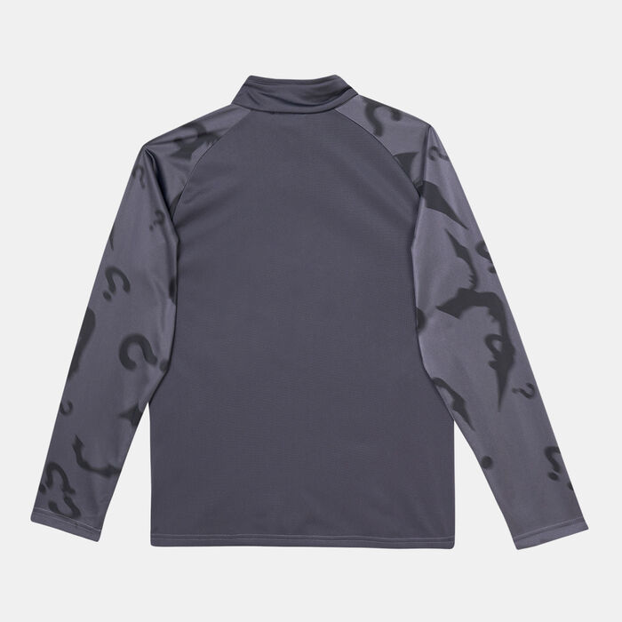 PUMA Kids' x BATMAN Football Training Jacket Black PUMA Kids' x BATMAN Football Training Jacket Black image number 1