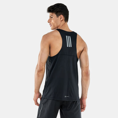 adidas Men's Own The Run SGL Tank Top Black adidas Men's Own The Run SGL Tank Top Black