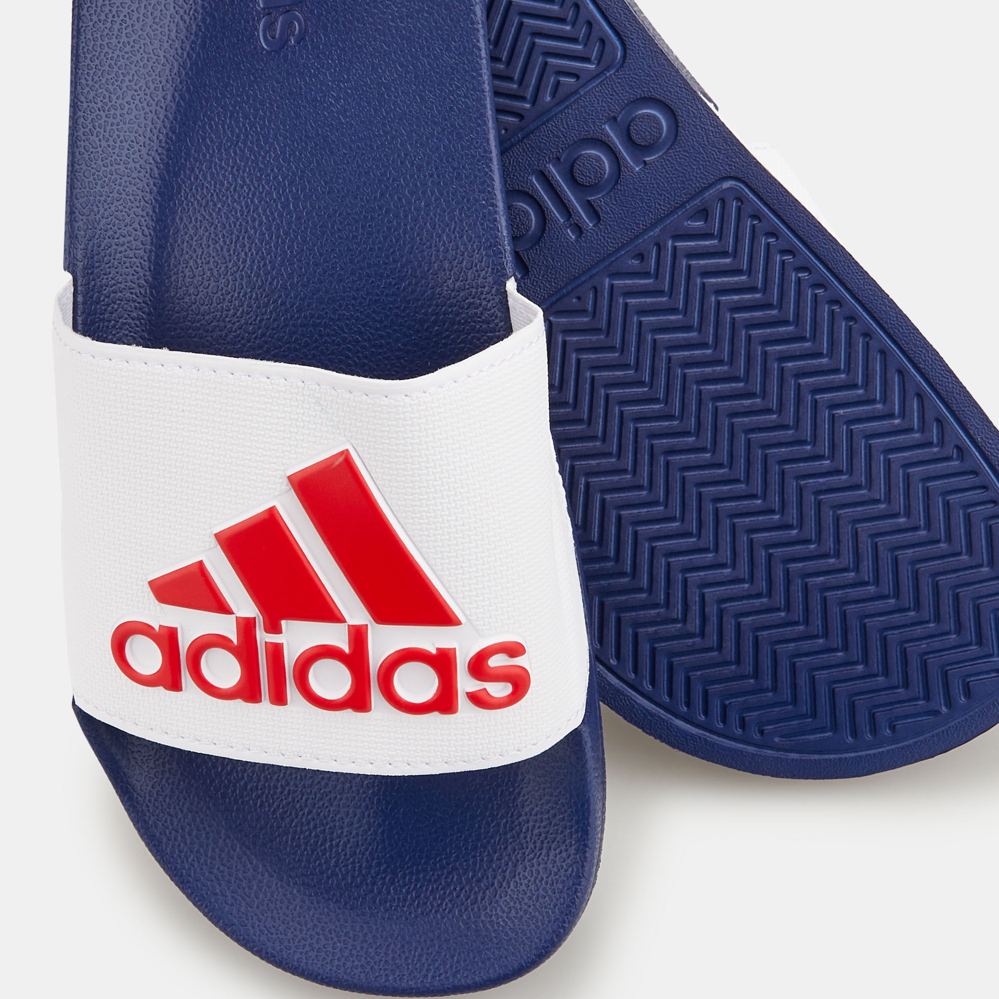 Red adidas scuffs cheap