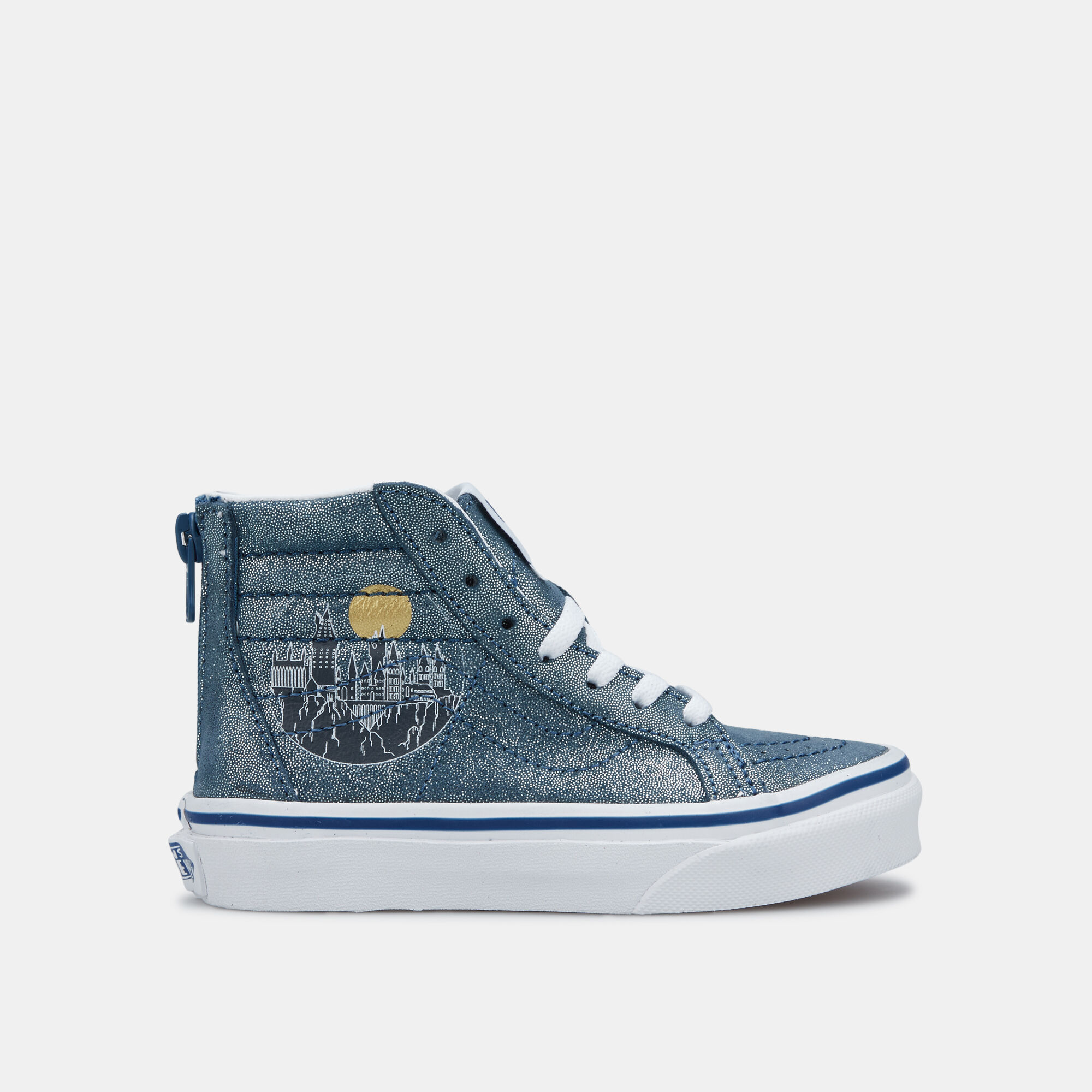 Kids Harry Potter Sk8 Hi Zip Unisex Shoe Older Kids