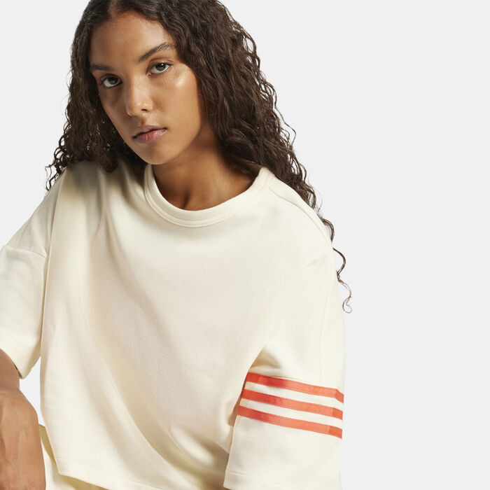 adidas Originals Women's Neuclassics T-Shirt White adidas Originals Women's Neuclassics T-Shirt White image number 4