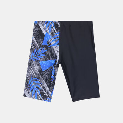 Speedo Kids' Digital Allover V Cut Swimming Jammers Black Speedo Kids' Digital Allover V Cut Swimming Jammers Black