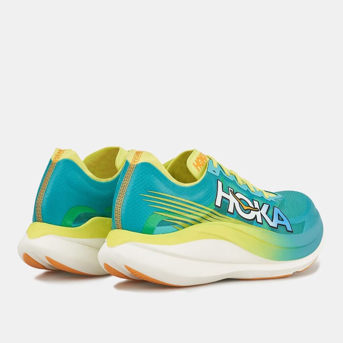 HOKA Men's Rocket X2 Running Shoe Green HOKA Men's Rocket X2 Running Shoe Green image number 3