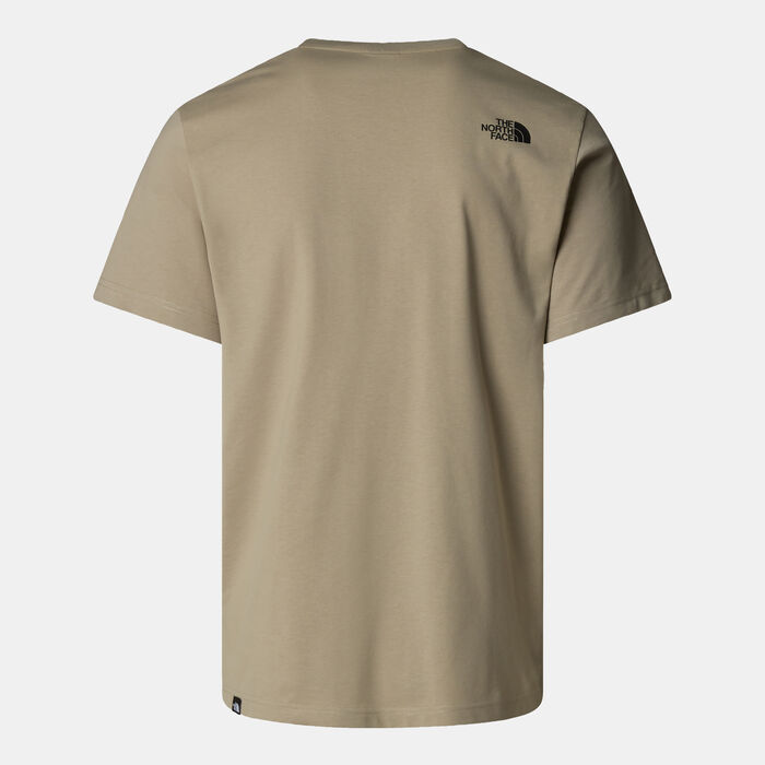The North Face Men's Easy Graphic T-Shirt Grey The North Face Men's Easy Graphic T-Shirt Grey image number 1