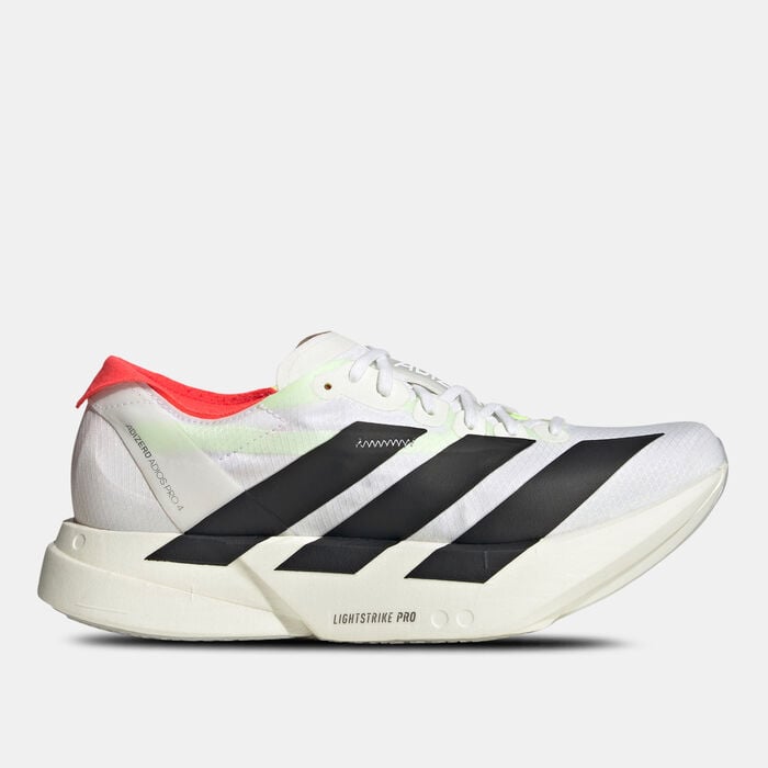 adidas Women's Adizero Adios Pro 4 Shoes White adidas Women's Adizero Adios Pro 4 Shoes White image number 0
