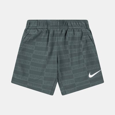 Nike Kids' Sportswear Dri-FIT Textured Club Shorts Green Nike Kids' Sportswear Dri-FIT Textured Club Shorts Green