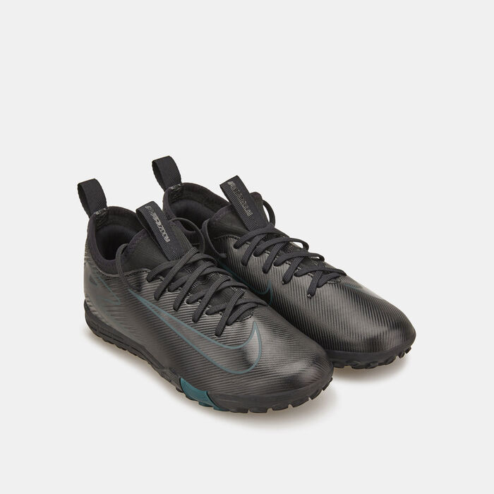 Nike Kids' Mercurial Vapor 16 Academy Turf Ground Football Shoes Black image number 1