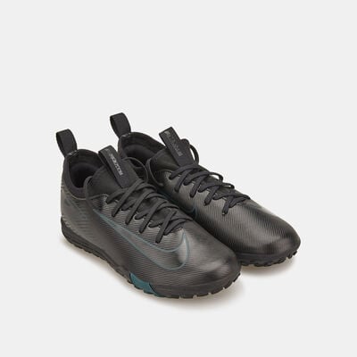 Nike Kids' Mercurial Vapor 16 Academy Turf Ground Football Shoes Black Nike Kids' Mercurial Vapor 16 Academy Turf Ground Football Shoes Black