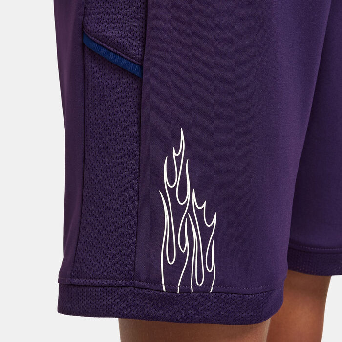 Nike Kids' Kylian Mbappe Dri-FIT Academy25 Football Shorts Purple Nike Kids' Kylian Mbappe Dri-FIT Academy25 Football Shorts Purple image number 6