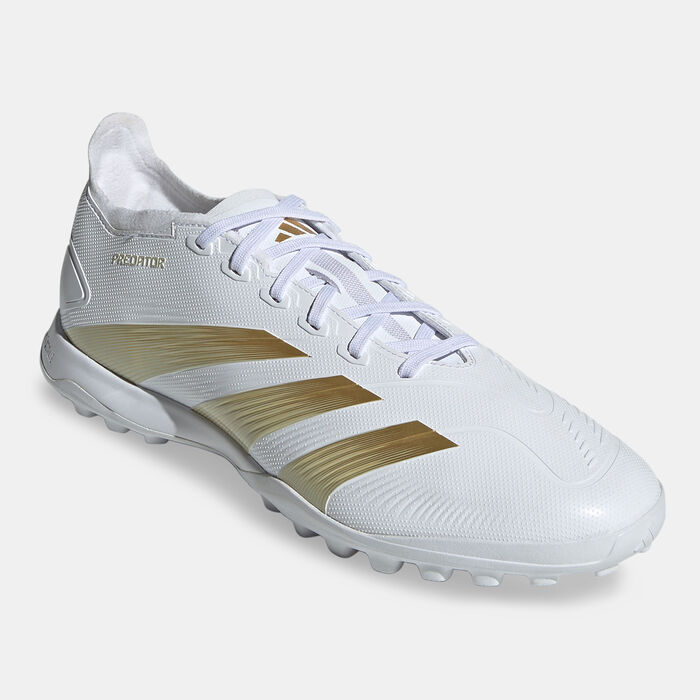 adidas Men's Predator League Turf Ground Football Shoes White image number 1