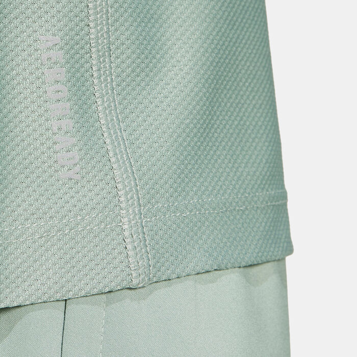 adidas Men's Own the Run T-Shirt Green image number 3