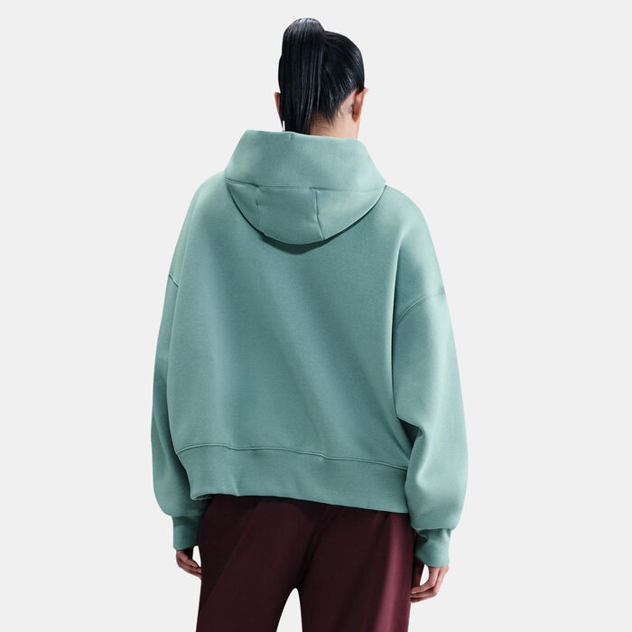 Nike Women's Sportswear Phoenix Fleece Hoodie Grey image number 1