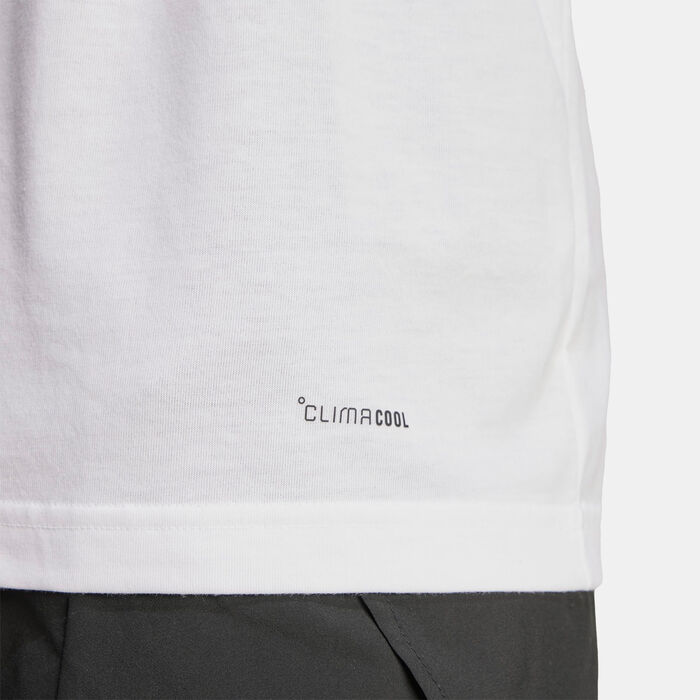 adidas Men's Tacos Later Graphic Running T-Shirt White adidas Men's Tacos Later Graphic Running T-Shirt White image number 4