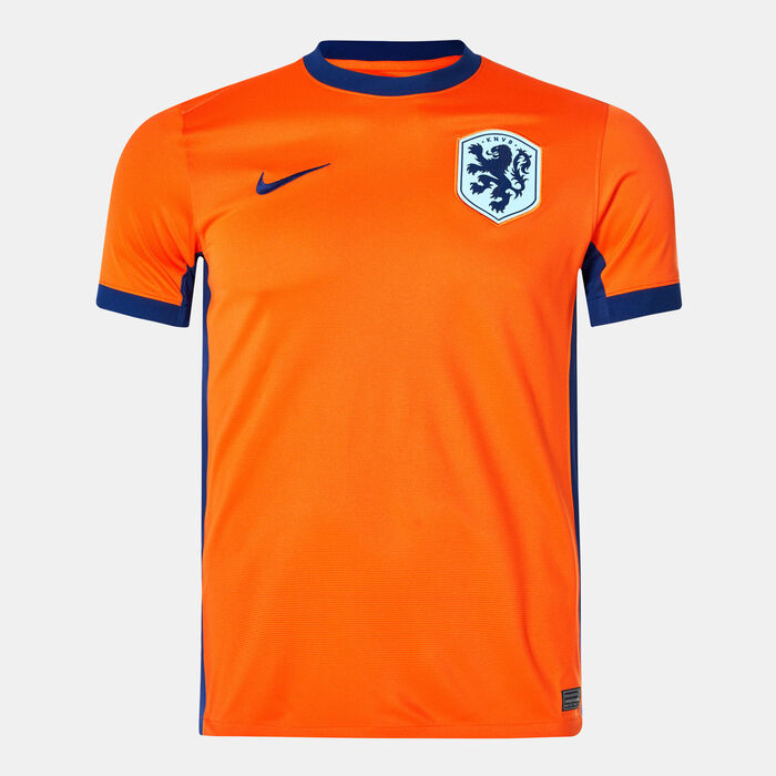 Nike Men's Netherlands Dri-FIT ADV Home Football Jersey - 2024 Orange image number 3