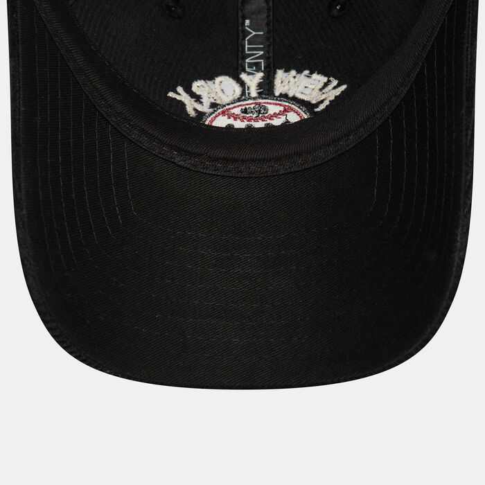 New Era Men's Logo 9TWENTY Cap Black New Era Men's Logo 9TWENTY Cap Black image number 3