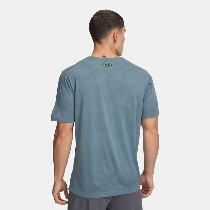 Under Armour Men's UA Tech Vent T-Shirt Blue Under Armour Men's UA Tech Vent T-Shirt Blue image number 1