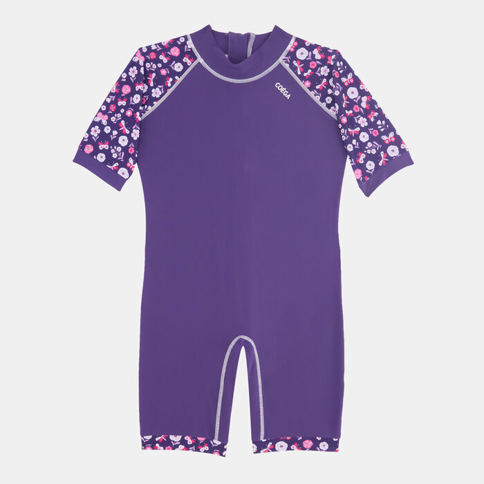COEGA Kids' Swimming One-Piece Swimsuit Purple COEGA Kids' Swimming One-Piece Swimsuit Purple image number 0