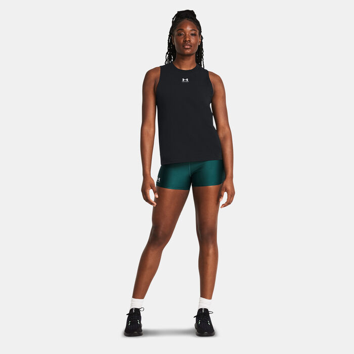 Under Armour Women's Rival Muscle Tank Top Black Under Armour Women's Rival Muscle Tank Top Black image number 2