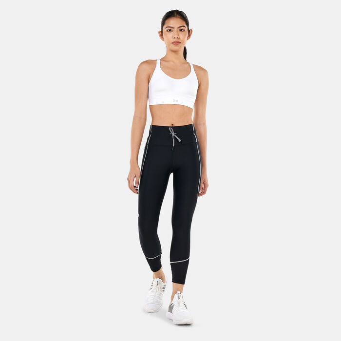Under Armour Women's Infinity Mid Covered Medium-Support Training Sports Bra White Under Armour Women's Infinity Mid Covered Medium-Support Training Sports Bra White image number 2