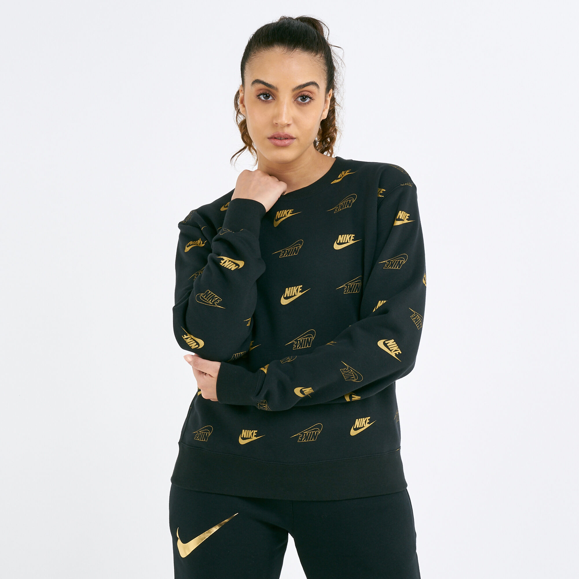 Women s Sportswear Shine Crew Sweatshirt